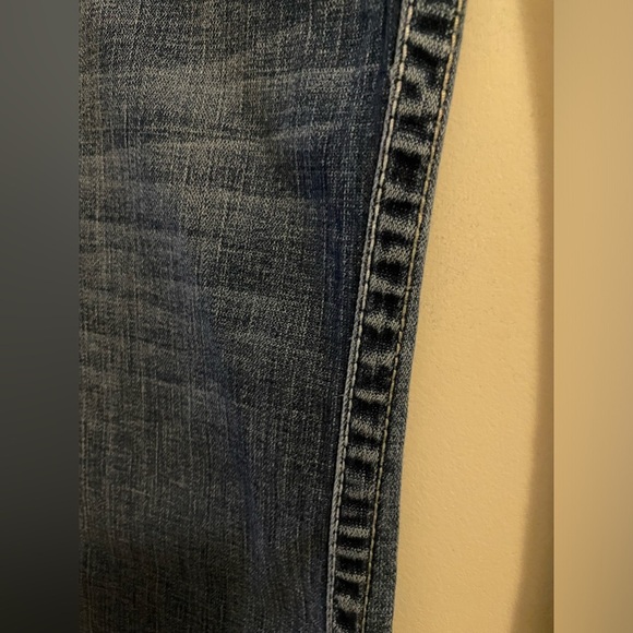 BKE Women’s Distressed Drew Bootcut Medium Wash Buckle Jeans Size 32 x 33 1/2 - Picture 13 of 15